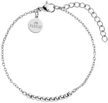 PURELEI Anxiety Armband, silber, Edelstahl