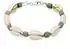 Kuzzoi Kauri Muschel Beach Surfer Festival Armband, 925 Silber, grün, Herren (92206719)