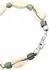 Kuzzoi Kauri Muschel Beach Surfer Festival Armband, 925 Silber, grün, Herren (92206719)