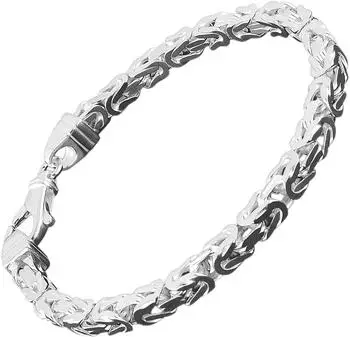 Trendor K&ouml;nigskette Armband Sterlingsilber 925, 4,7mm, 23cm (86106-23)