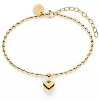 Armband TAMARIS "Schmuck Geschenk Edelstahl Tiny Steel Heart, Herz", gold