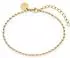 Tamaris Tiny Steel Heart Armband Edelstahl, gold (TJ-0834-B-21)