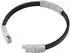 Police Recall Herrenarmband Leder/Edelstahl schwarz/braun 22cm (PEAGB0079202)