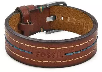 Fossil Everett Armband Leder braun Herren (JF04949040)