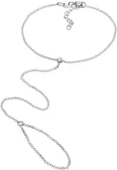 Elli Handchain Basic Kristalle, 925 Sterlingsilber, Damen (70673523)
