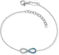 Engelsrufer Armband "Yin Yang Infinity Ocean Shade" Made in Germany - mit Zirkonia