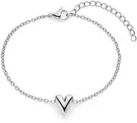 Tamaris Armband "Schmuck Geschenk Edelstahl Edgy Heart, Herz"