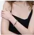 Liebeskind Mini Metal Heart Damen-Armband Edelstahl, grün (LJ-1898-B-17)