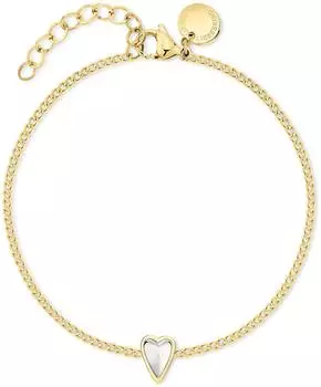 Liebeskind Mini Metal Heart Armband Edelstahl gelbgold (LJ-1893-B-20)
