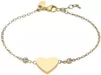 Lotus Armband "Essentials - Herz" mit Glasstein