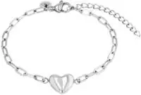 TOM TAILOR Armband "Schmuck Geschenk Edelstahl Herz"