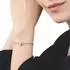 Tom Tailor Armband Herz-Anhänger, Edelstahl, silber, Damen (2100535)