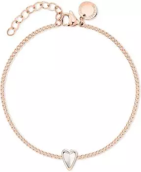 Liebeskind Mini Metal Heart Armband Edelstahl, roségold (LJ-1894-B-20)