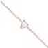 Liebeskind Mini Metal Heart Armband Edelstahl, roségold (LJ-1894-B-20)