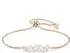 Swarovski Mesmera Armband, verschiedene Schliffe, weiß, 18K roségoldbeschichtet (5764801)