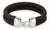 Kuzzoi Armband 925 Sterlingsilber braun Herren (63724220-19)