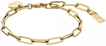 COPENHAGEN Basic Tags Armband Edelstahl, gold, 21cm (CPJ-0069-B-21)