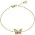 Fossil Sutton Damen Kettenarmband, Edelstahl, gold