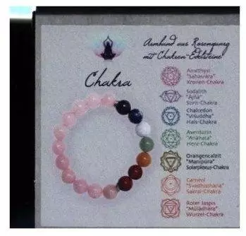 Jojo Chakra Armband Rosenquarz in Geschenkbox