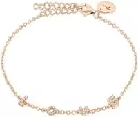 Tamaris Silberarmband "Schmuck Geschenk Silber 925 Armkette Love Letters" mit