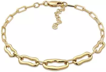 Elli Gliederarmband 925 Sterlingsilber gold, Damen (92032447-16)