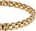 Kuzzoi Box Chain Armband 925 Sterlingsilber vergoldet, Herren (38975931-19)