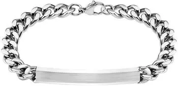 Lotus Armband "Temptation Game" silber, Herren, Edelstahl, 21,5cm (LS1936_2_1)