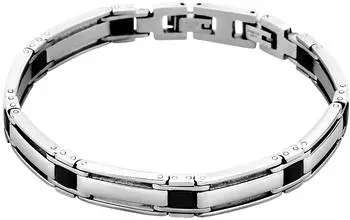 Lotus Urban Man Herrenarmband, Edelstahl, schwarz/silber (LS1575-2/1)