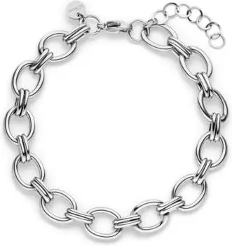 s.Oliver The Soft Link Armband Damen, Edelstahl, 21cm (6012026.91B0.21)
