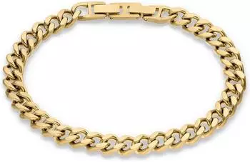 s.Oliver Herren-Armband Edelstahl, gelbgold (SOJ-0412-B-22)