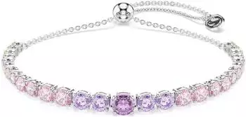 Swarovski Matrix Armband, mehrfarbige Kristalle, rhodiniert (5751197)