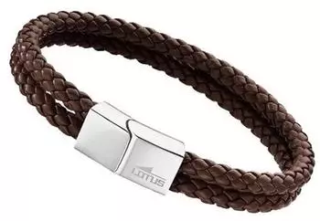 Lotus Urban Man Armband Leder, braun (LS2011-2/2)