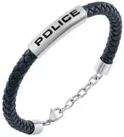 Armband POLICE "Skyfall", blau, schwarz, edelstahlfarben, Armb&auml;nder, Herren,...