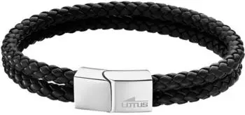Lotus LS2011-2/1 Armband Leder schwarz Herren (LS2011-2/1)