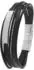 Tom Tailor Identarmband Herren, Edelstahl, schwarz