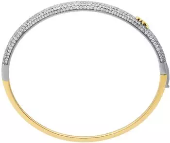 Michael Kors Metallic Muse Armband bicolor, Zirkonia, Damen (MKJ8539931)