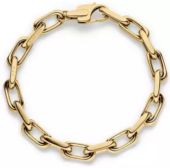 COPENHAGEN Damen-Armband aus Edelstahl mit Gliederelementen, gold