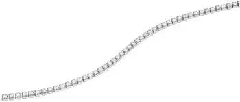Daniel Wellington Classic Tennis Armband silberfarben, 155-185mm (DW00400386)