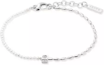 Jette Nugget Pearl Armband 925er Silber, 8 Zirkonia (88854594)