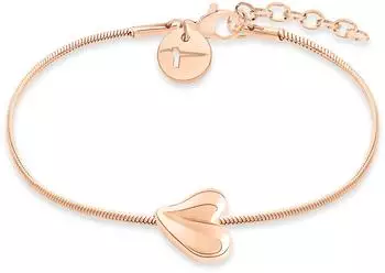 Tamaris Armband Edelstahl Herzmotiv ros&eacute;gold Damen (TJ-0742-B-21)
