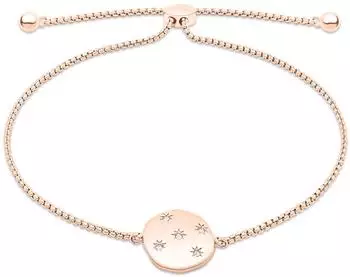 Tamaris Little Twinkel Armband Damen, Edelstahl roségold mit Zirkonia (TJ-0651-B-23)