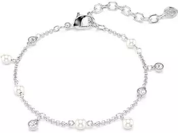 Swarovski Imber Armband Crystal Pearl, runder Schliff, rhodiniert (5754242)