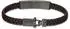 Police Wrath Herrenarmband Leder braun, gunfarben (PEAGB0036603)