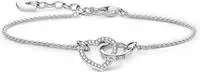 THOMAS SABO Armband "TOGETHER Herz Klein" mit Zirkonia (synth.)