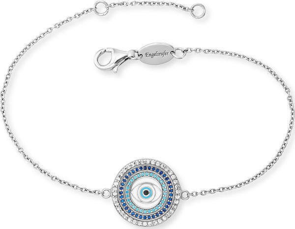 Engelsrufer Armband Lucky Eye Silber mit Emaille und Zirkonia Multicolor (ERB-EYE-ZIM)