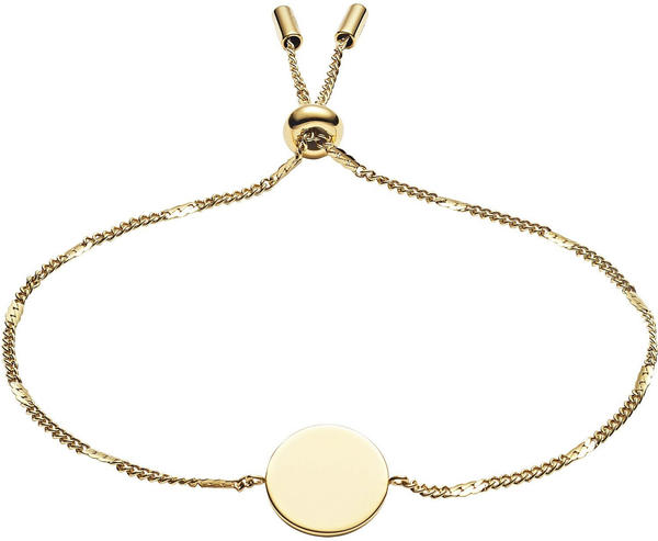 Fossil Disc Gold-Tone Stainless Steel Bracelet JF03020710