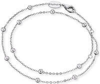 Silberarmband ENGELSRUFER "ERB-LILMOON", silber (silberfarben), Armb&auml;nder, Damen,