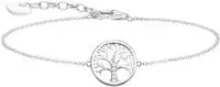 Armband THOMAS SABO "Tree of Love silber/Lebensbaum, A1828-051-14-L19V" Gr. 19,...