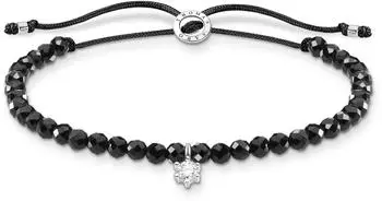 Thomas Sabo Bracelet with White Stones (A1987-401-11) black
