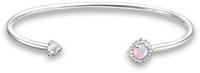 Thomas Sabo Armreif Pfeil opalfarbener Stein rosa schimmernd 17,5 cm